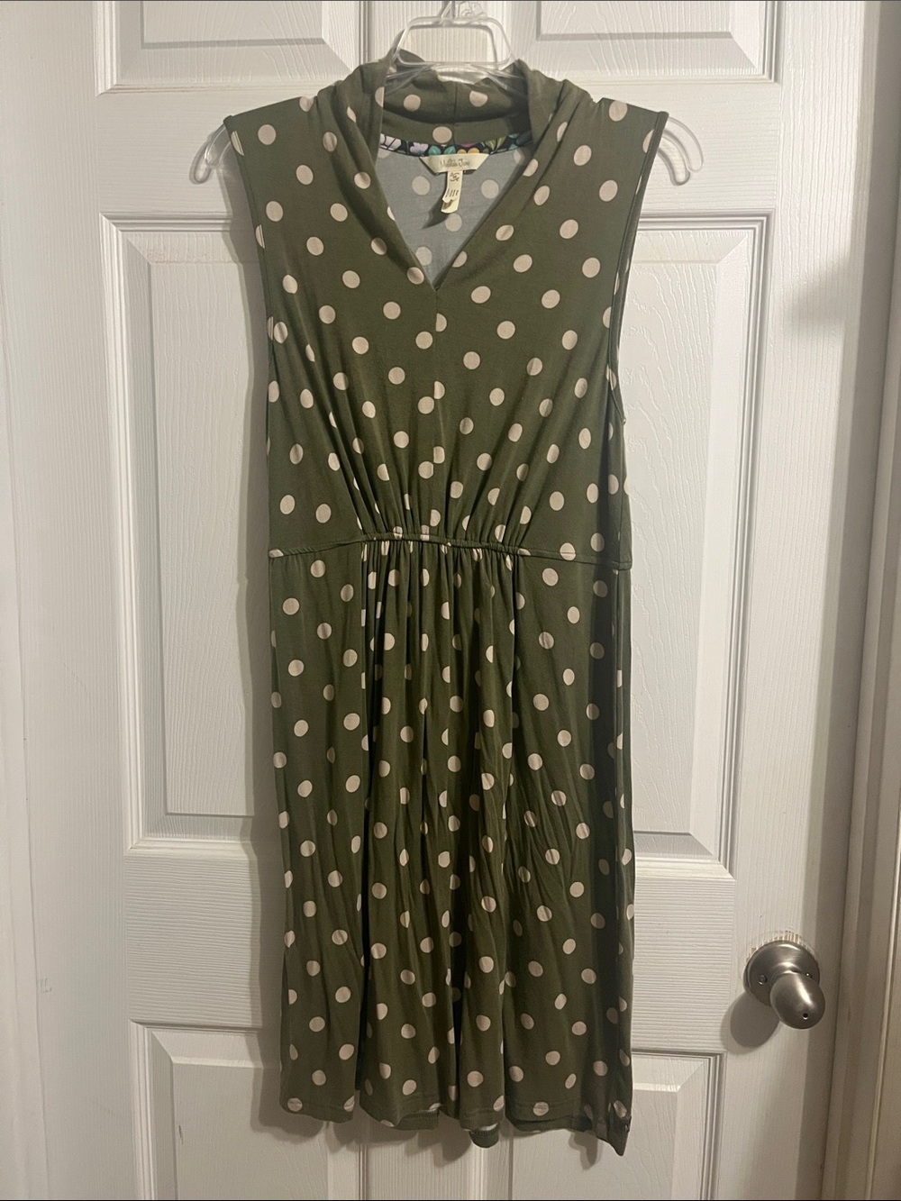 Matilda Jane Olive Green Polka Dot Dress